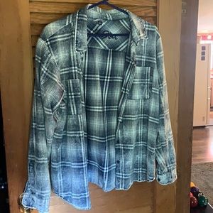 Long sleeve “pre-washed” look